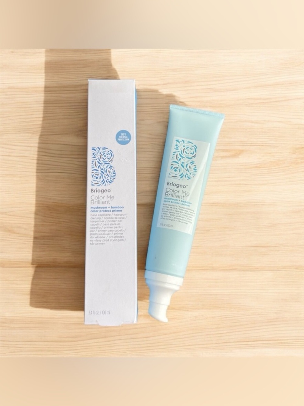 NEW Briogeo Color Me Brilliant Mushroom + Bamboo Color Protect Primer Hair Care